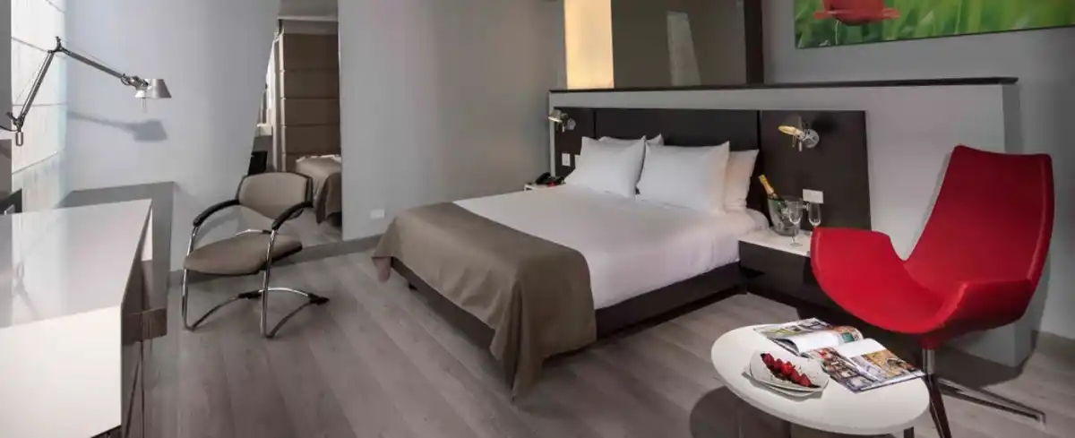 Habitación sencilla de INNTU Hotel Medellín