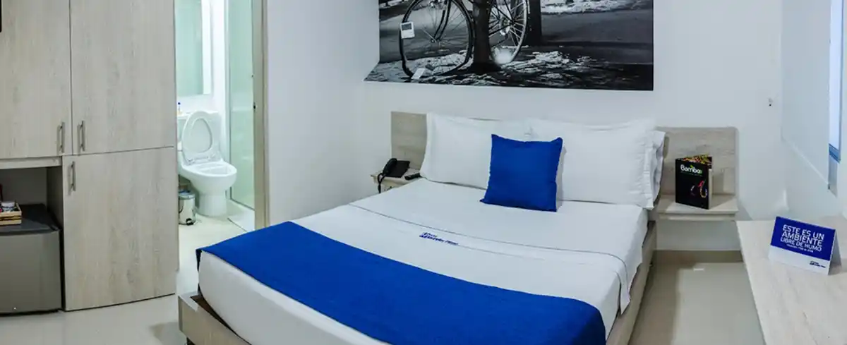 Habitación estándar del Hotel Laureles Plaza