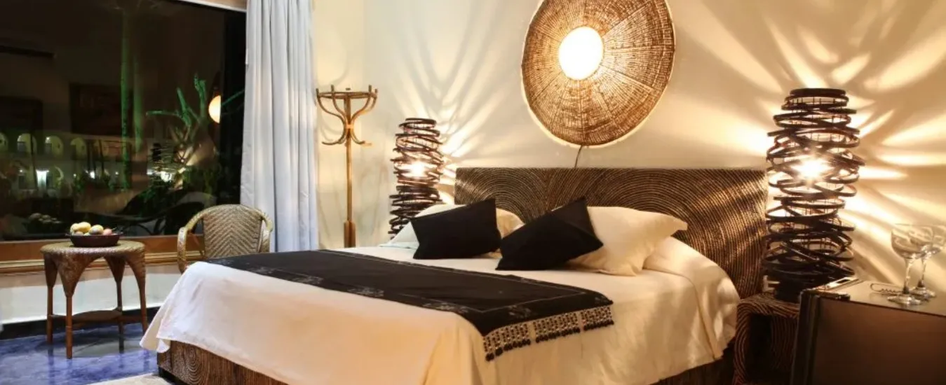 Habitación Deluxe en Hotel Spa Santa Fe Colonial