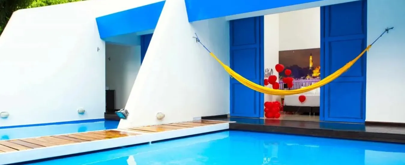 Habitación World con jacuzzi privado al aire libre en Santa Fe Colonial